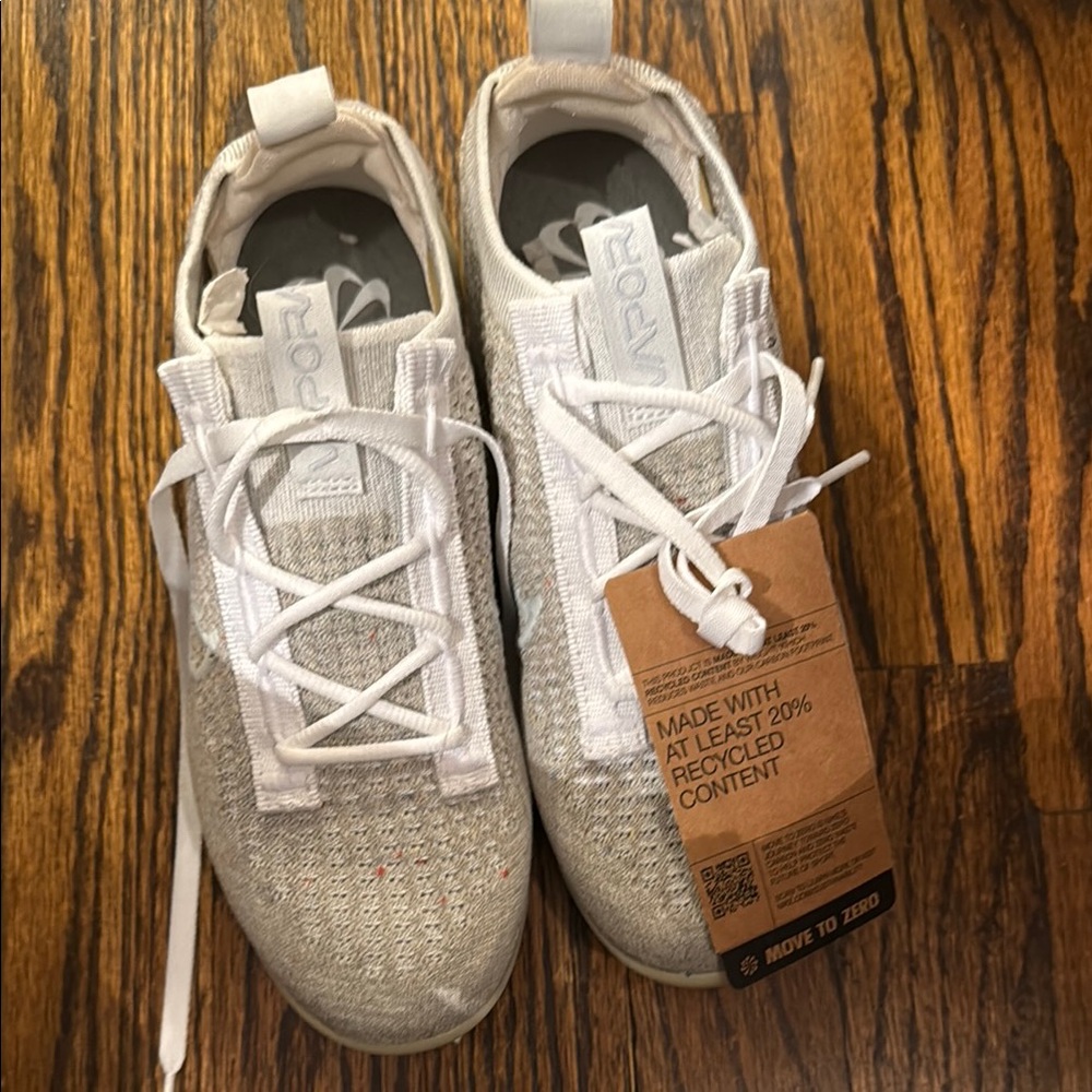 Brand New with Tags: Nike Vapor Women's Athletic Shoes - White and Gray
